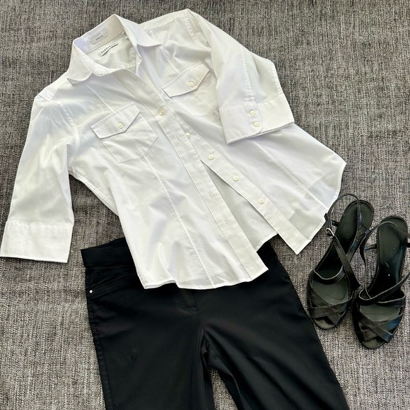 White button down shirt - Picture 5 of 5